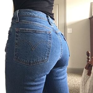 Levis 501 Skinny High Rise Distressed Denim